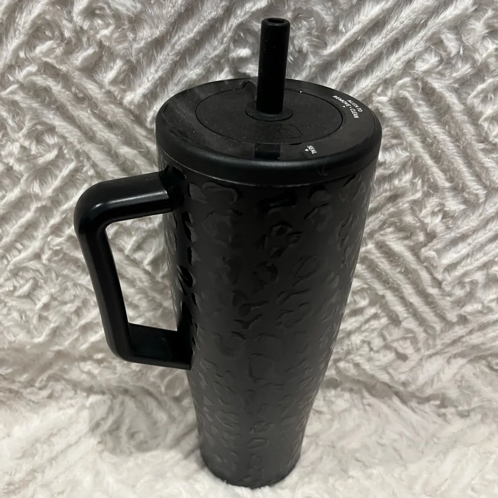 BRUMATE ERA STRAW TUMBLER 40 OZ ONYX LEOPARD NWT! - Picture 3 of 5